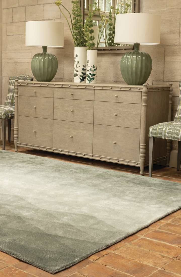 Pentle Rug - Jade Grey