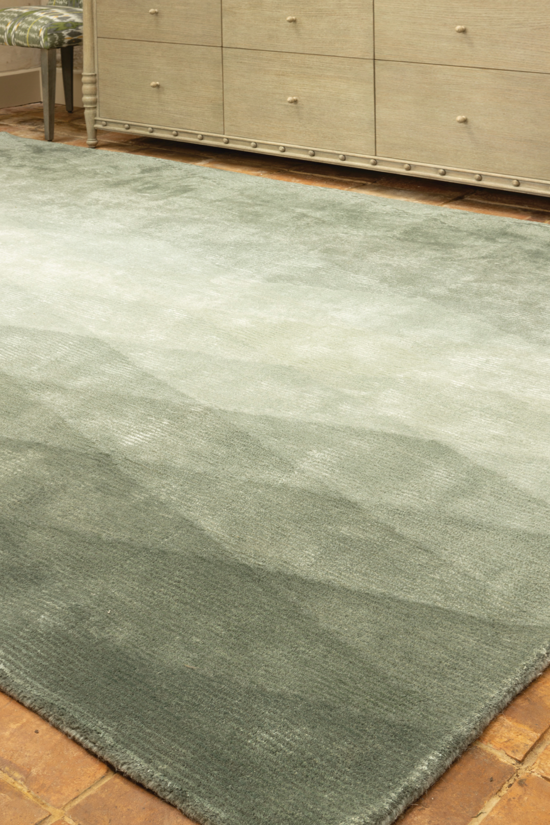 Pentle Rug - Jade Grey