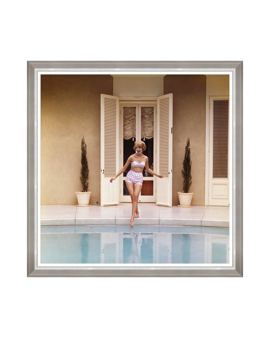 Poolside Framed Art