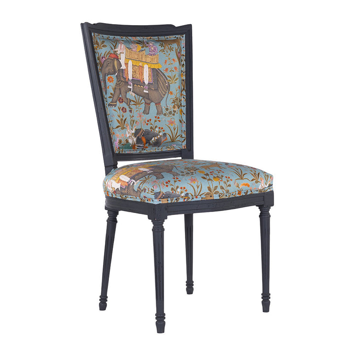 Provence Chair - Hindustan Aquamarine Linen