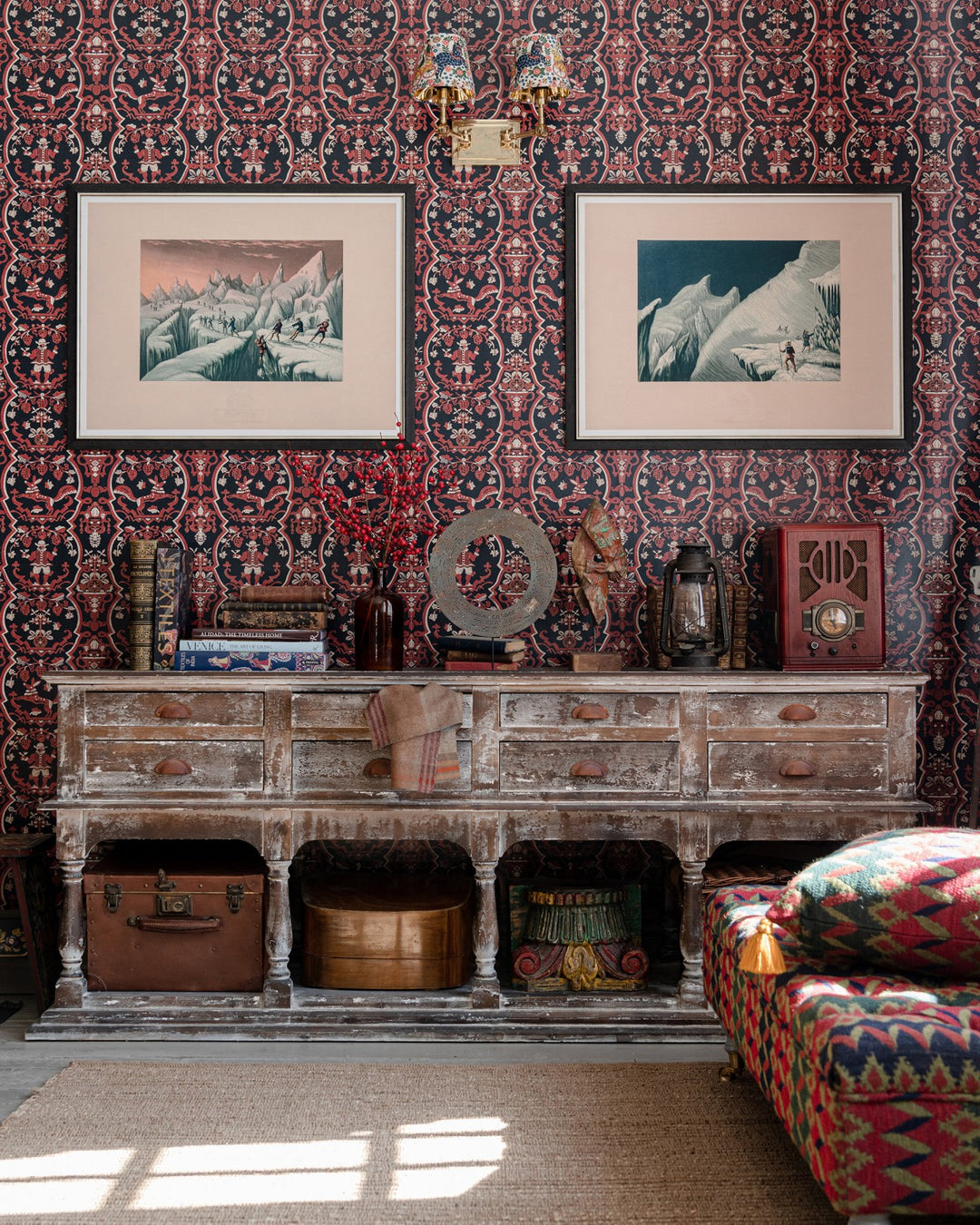 The Ascent Of Montblanc Framed Art