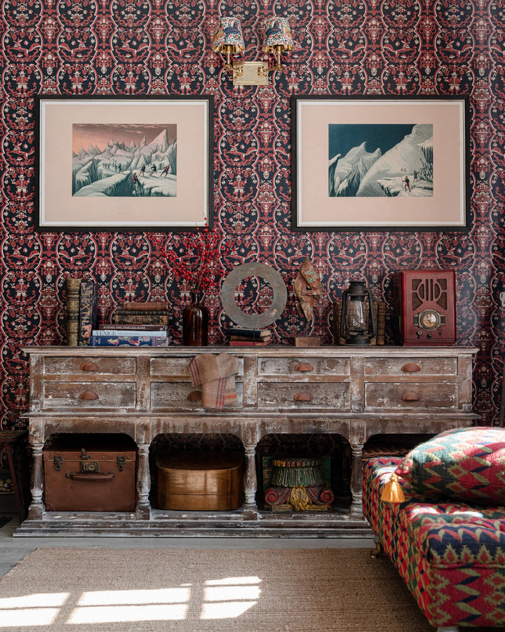 The Ascent Of Montblanc Framed Art