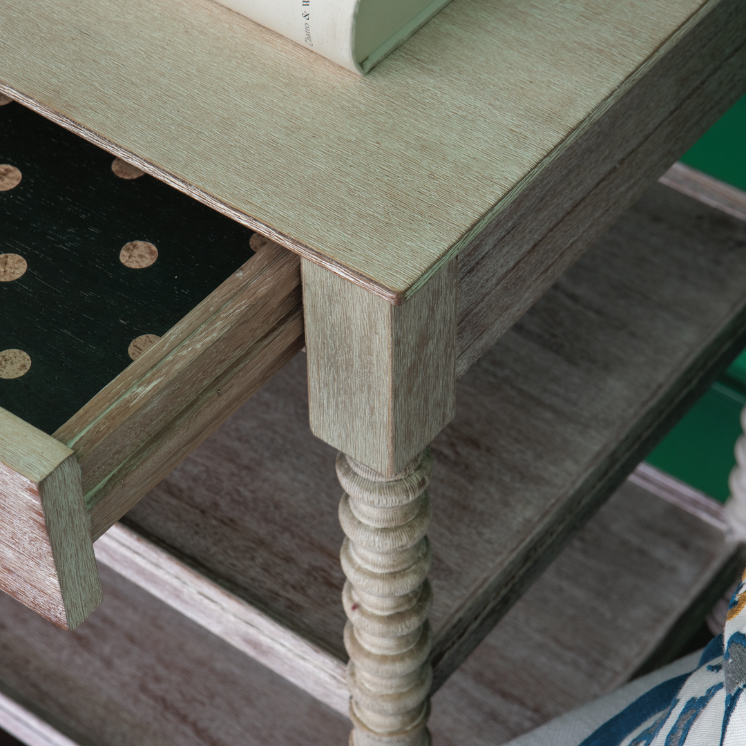 Tormarton Washed Acacia End Table