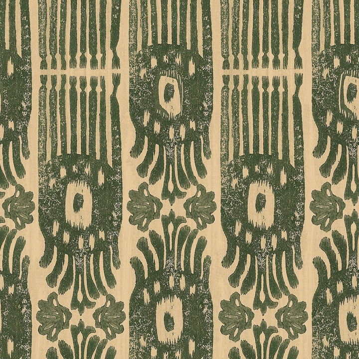 Tribal Ikat Wallpaper - Myrtle