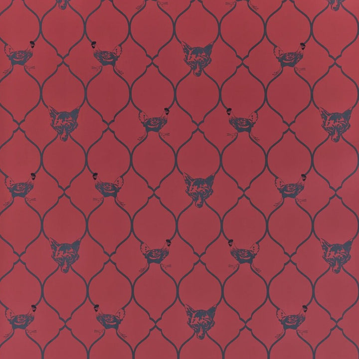 Fox and Hen Wallpaper