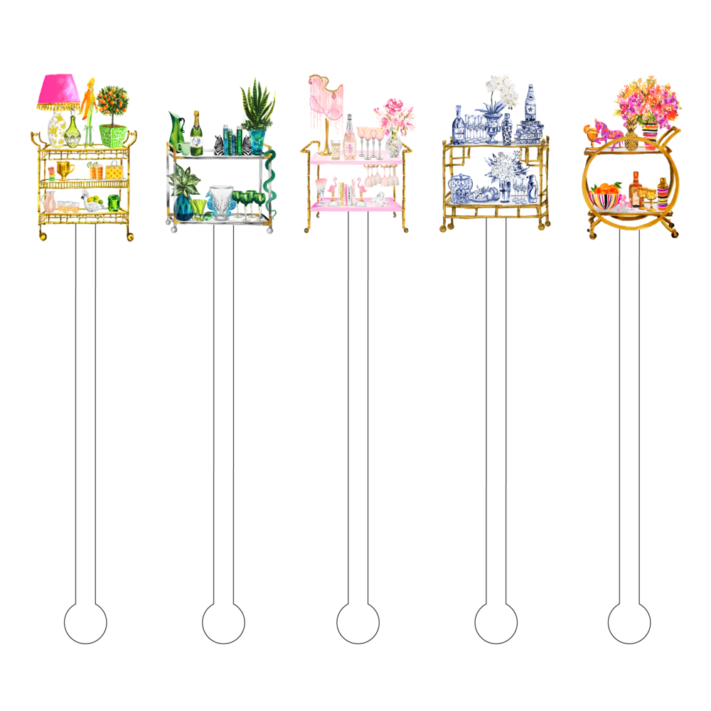 Bougie Chi Chi Bar Cart Stir Sticks