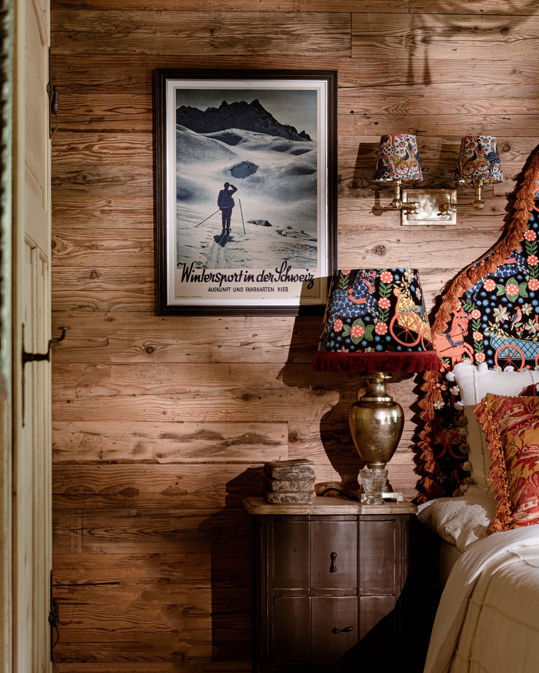 Wintersport Poster Framed Art