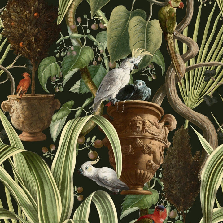 Exotic Menagerie Wallpaper