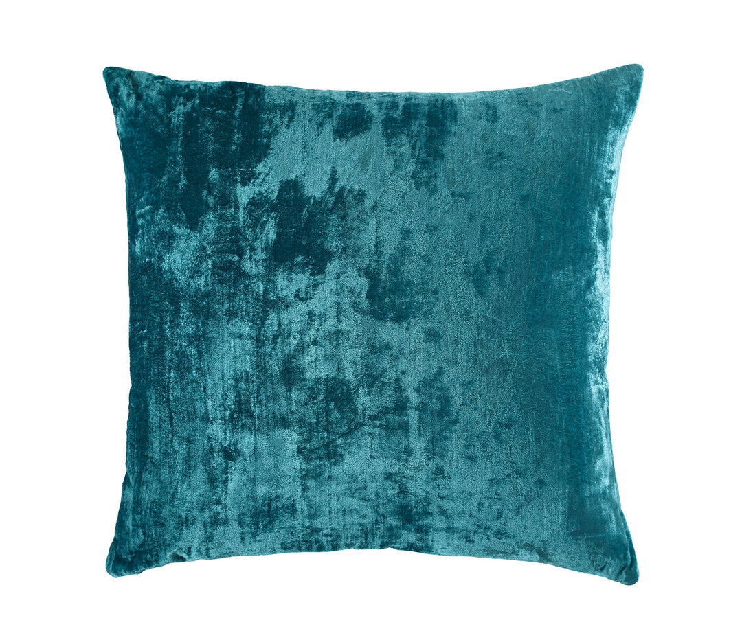 Paddy Peacock Velvet Cushion