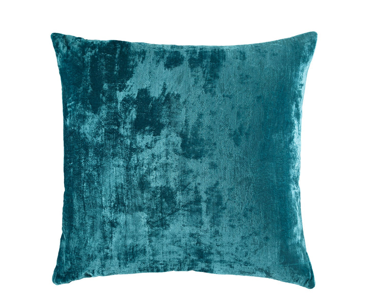 Paddy Peacock Velvet Cushion