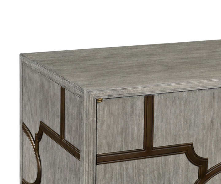 Hewlett Greyed Oak Buffet
