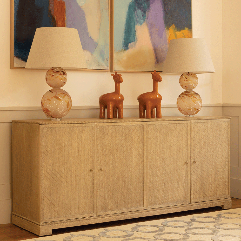 York Buffet - Venetian White Oak