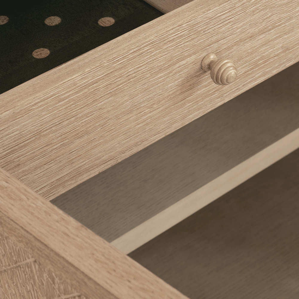 York Buffet - Venetian White Oak