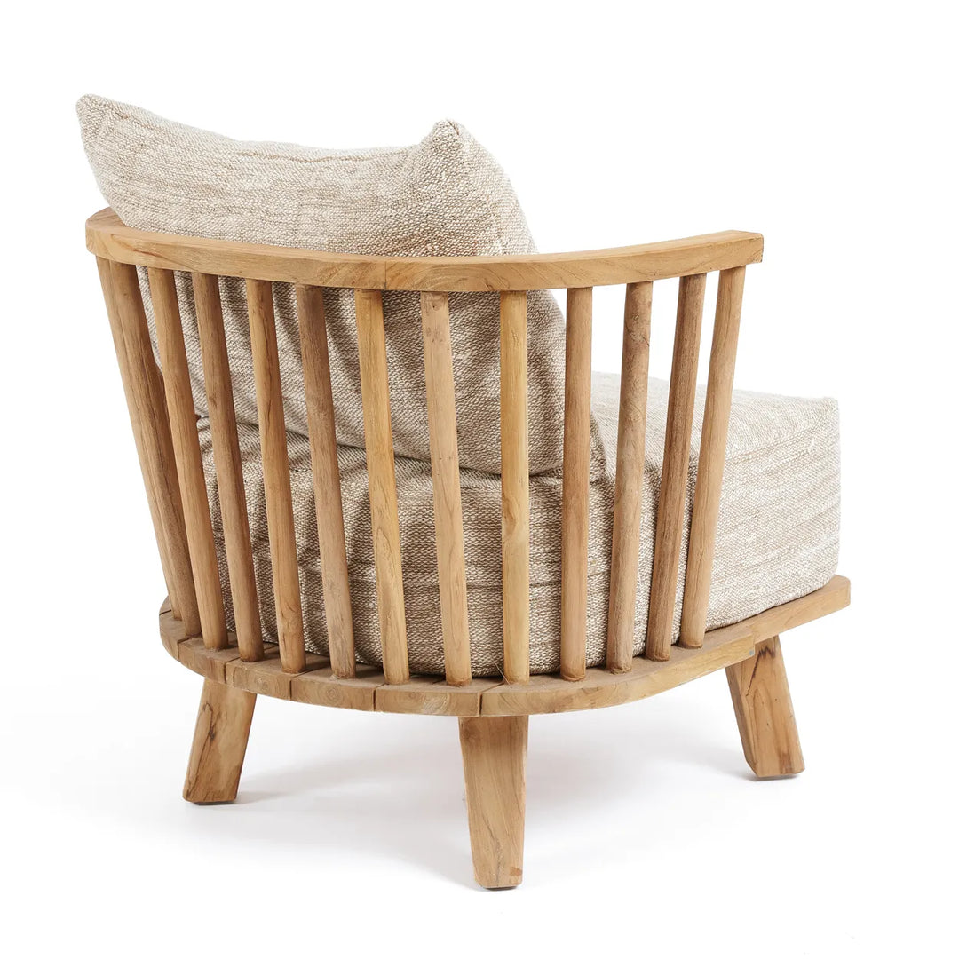 Malawi Accent Chair - Natural Beige