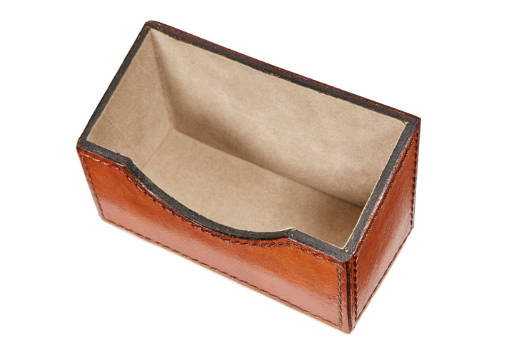 Epsom Classic Tan Leather Coasters