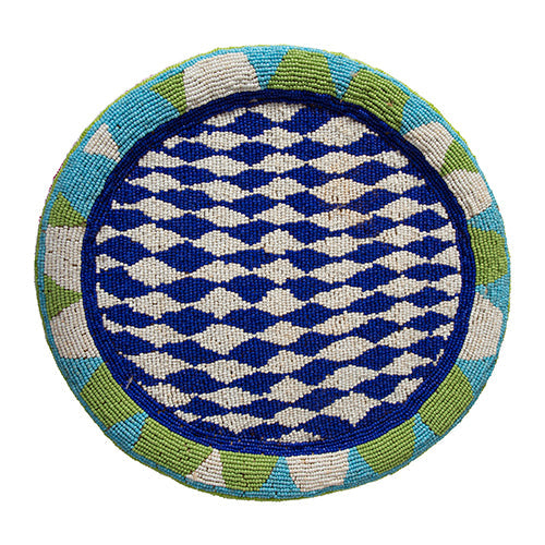 Bamileke Beaded Stool VI