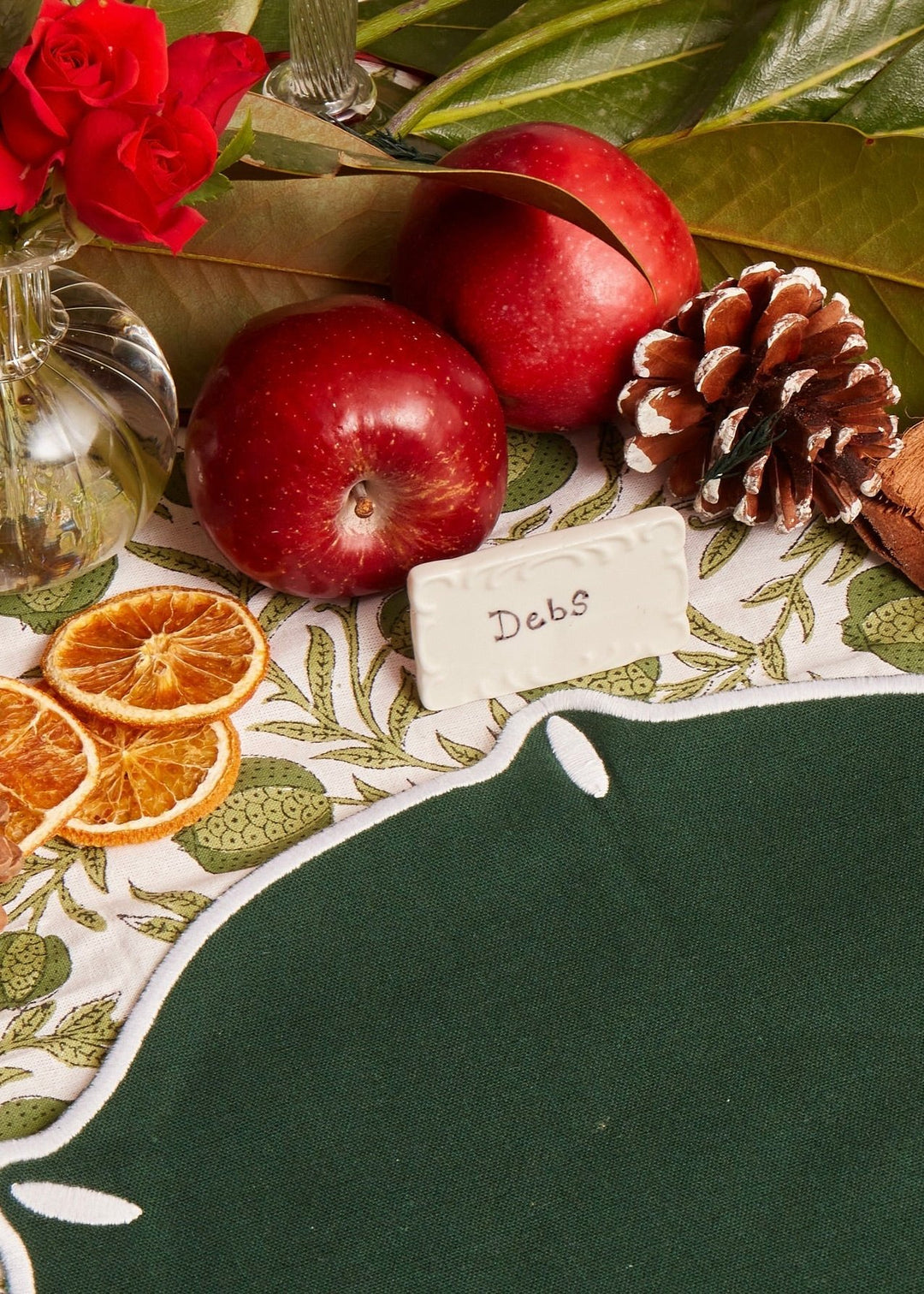 White Ceramic Placecards