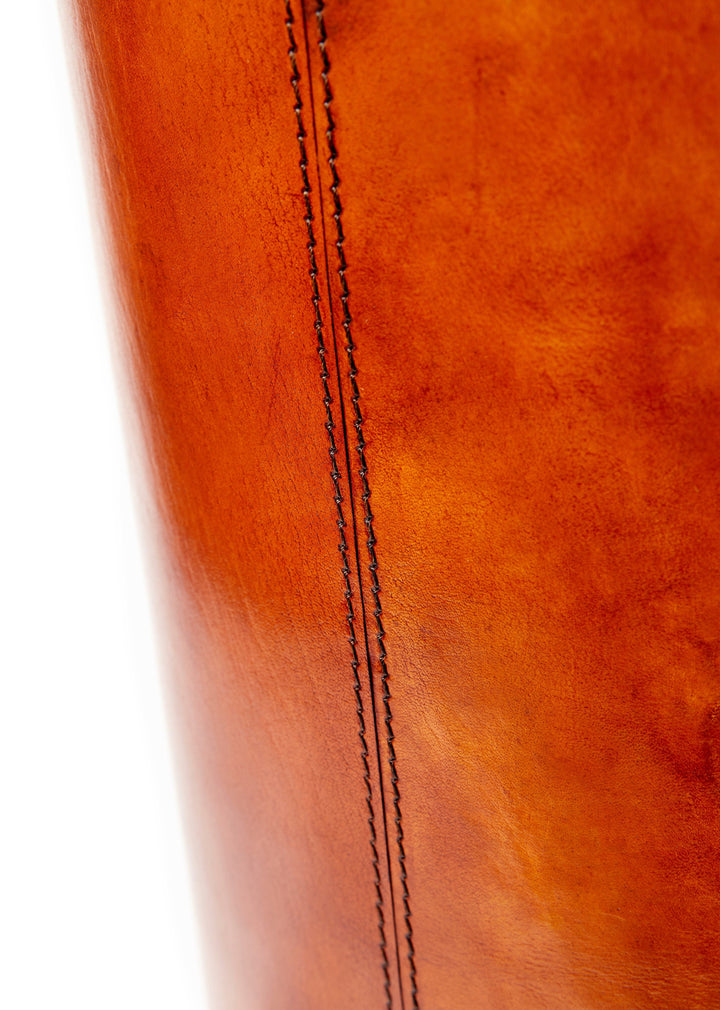 Ledbury Classic Tan Leather Umbrella Stand