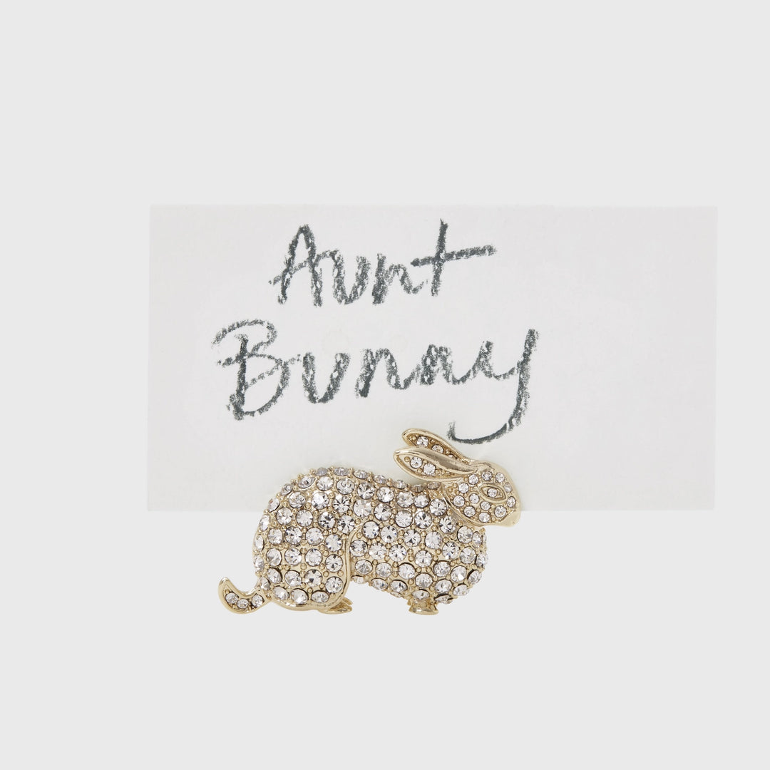 Bunny Placecard Holders - Pair
