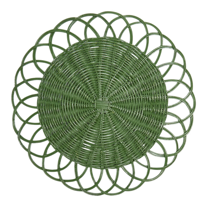 Green Cabana Placemats - Set of 4