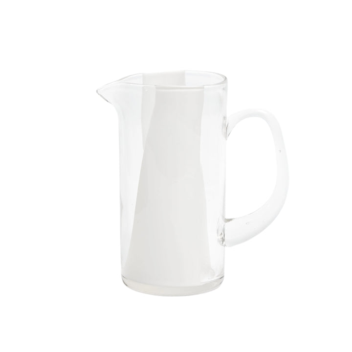 White Brushed Jug