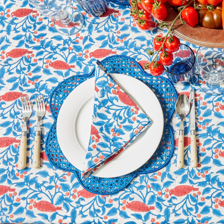 Blue Woven Clouds Placemats - Set of 4