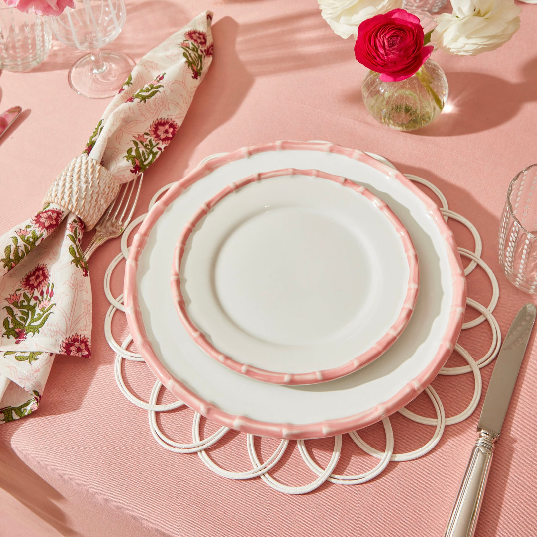 Sofia Pale Pink Tablecloth