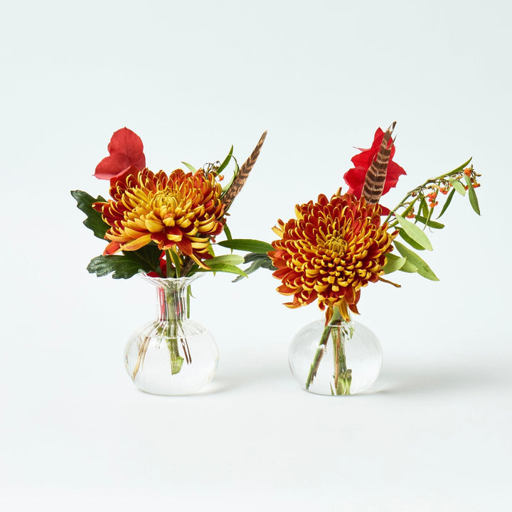 Talita Glass Bud Vase - Pair