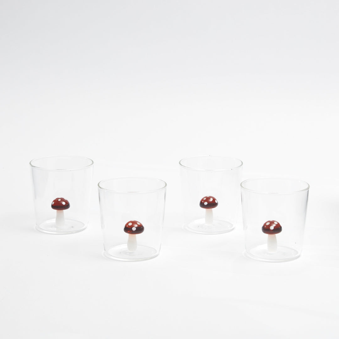 Shroom Glasses - Set of 4