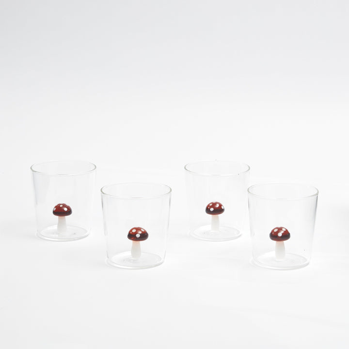 Shroom Glasses - Set of 4