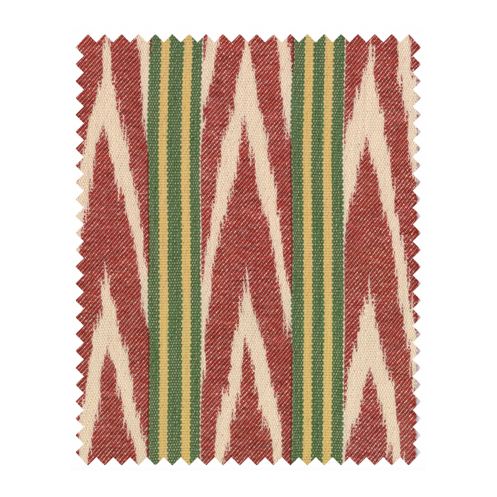 Bakhmal Ikat Woven Fabric