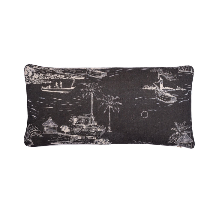 Banana Island Atlantic Grey Small Cushion