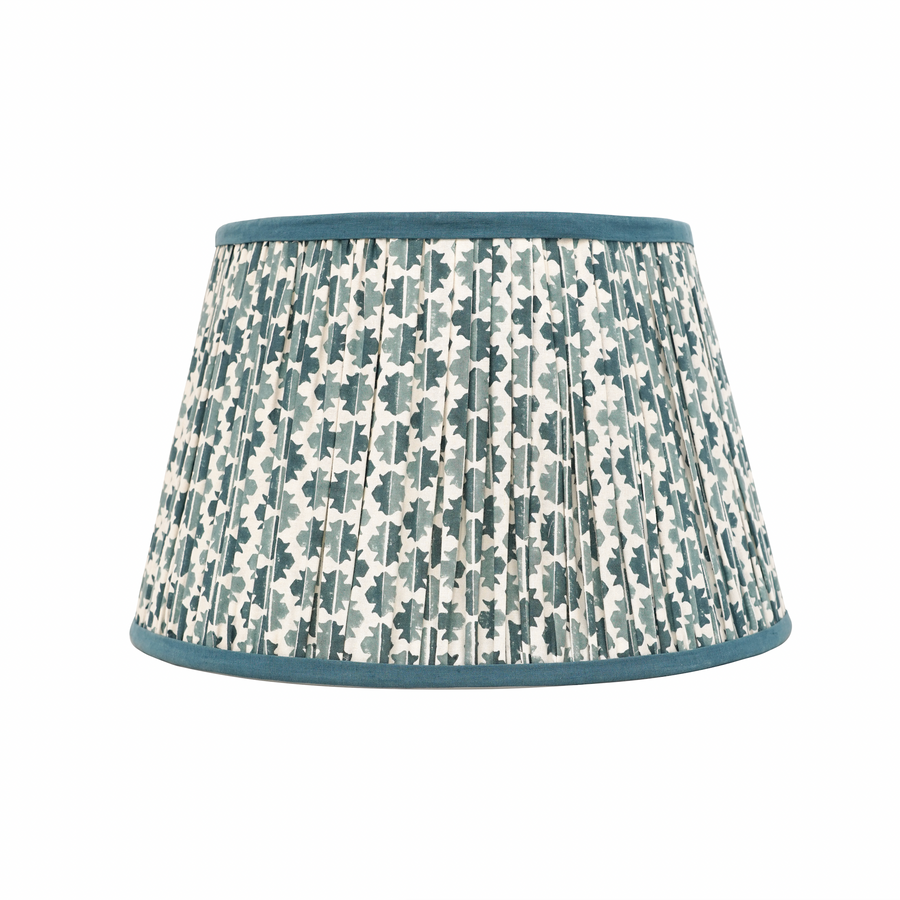 Sintra Pleated Lampshade - Blue