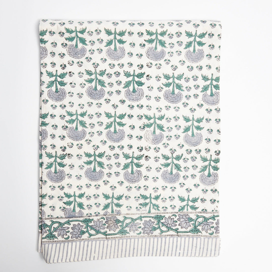 Blue Clover Tablecloth