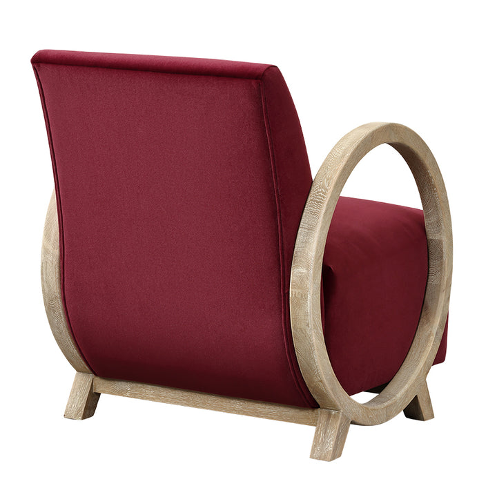 Wick Club Chair - Plum