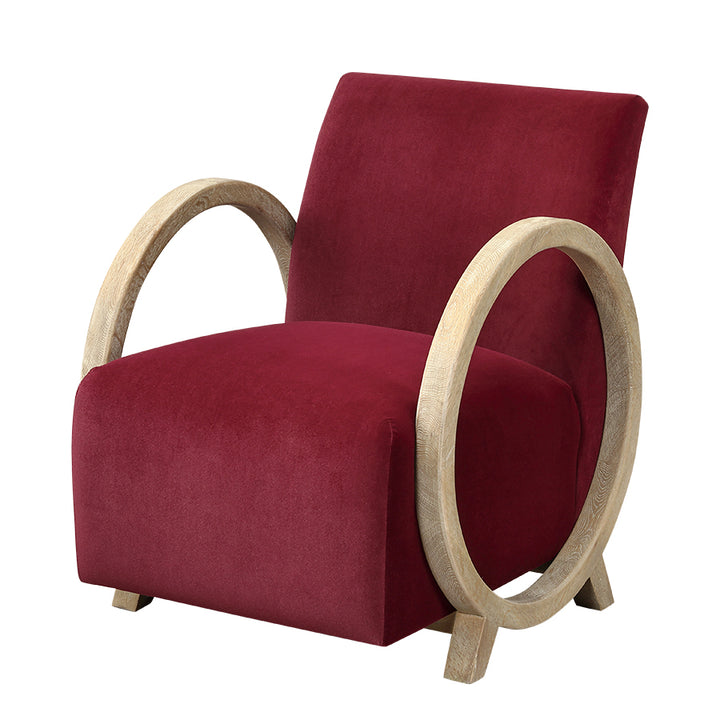 Wick Club Chair - Plum