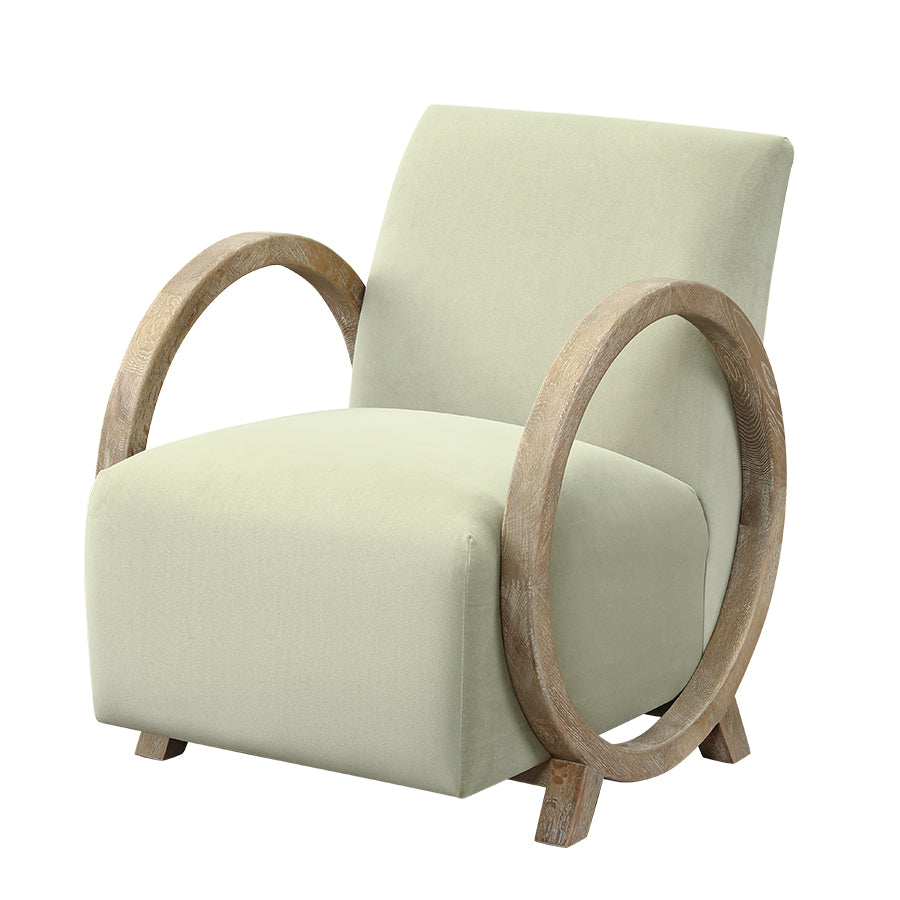 Wick Club Chair - Sage Green