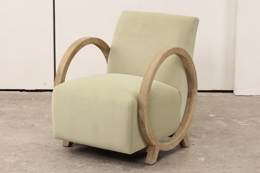 Wick Club Chair - Sage Green