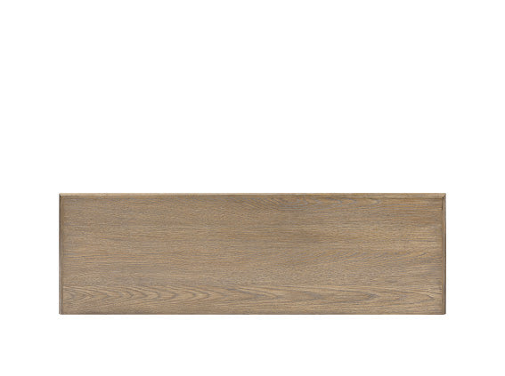 Wickham Ribbed Oak Console Table