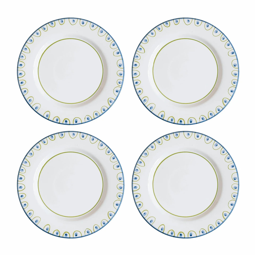 Coconut Ceramic Dinner Plate