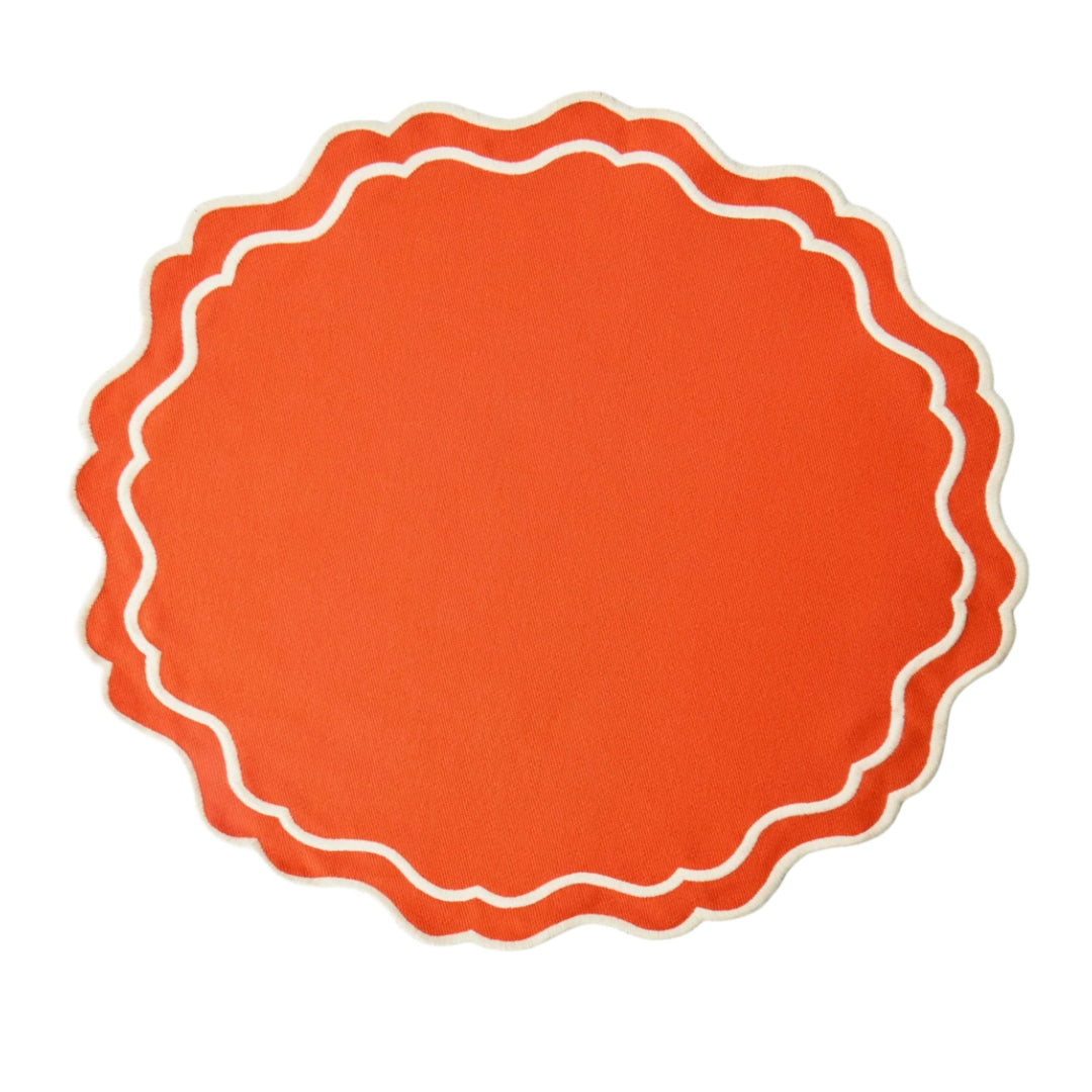 Harvest Orange Placemat - Set of 4