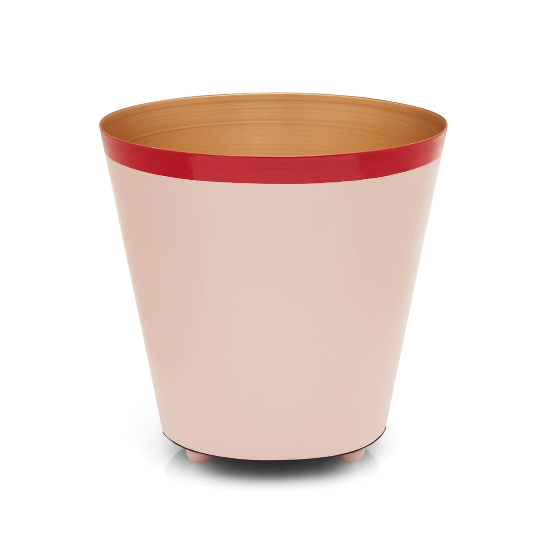 The Penny Planter - Pink & Red Rim