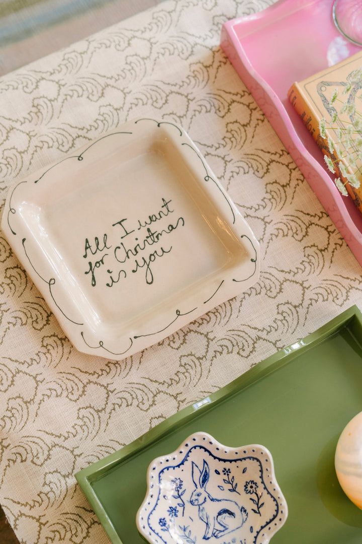 The Mini Allegra Tray - Green