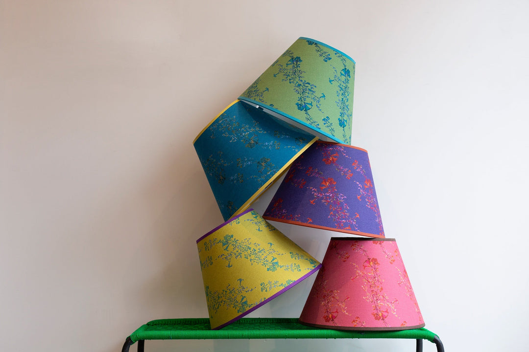 Didi | Tana Purple 14" Empire Lampshade