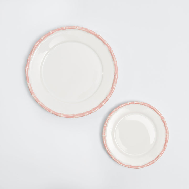 Pink Bamboo Side Plate