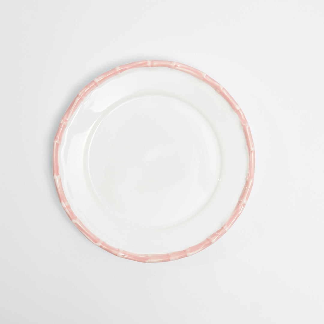 Pink Bamboo Side Plate