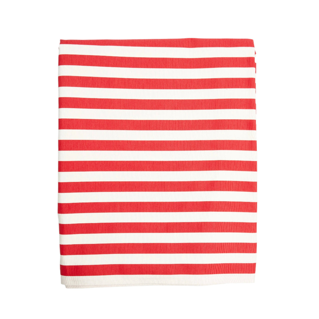 Red Stripe Tablecloth