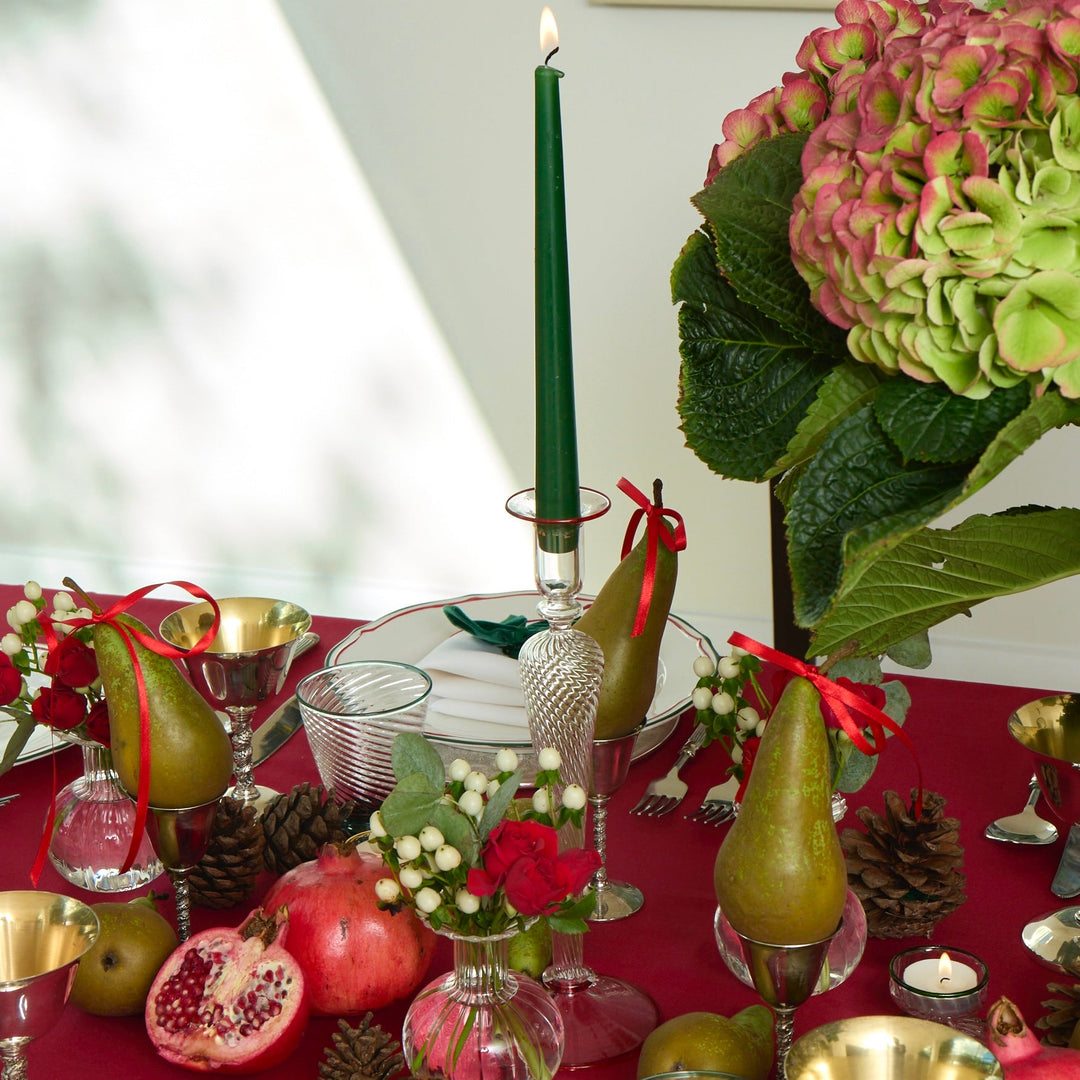 Red Noel Candlesticks