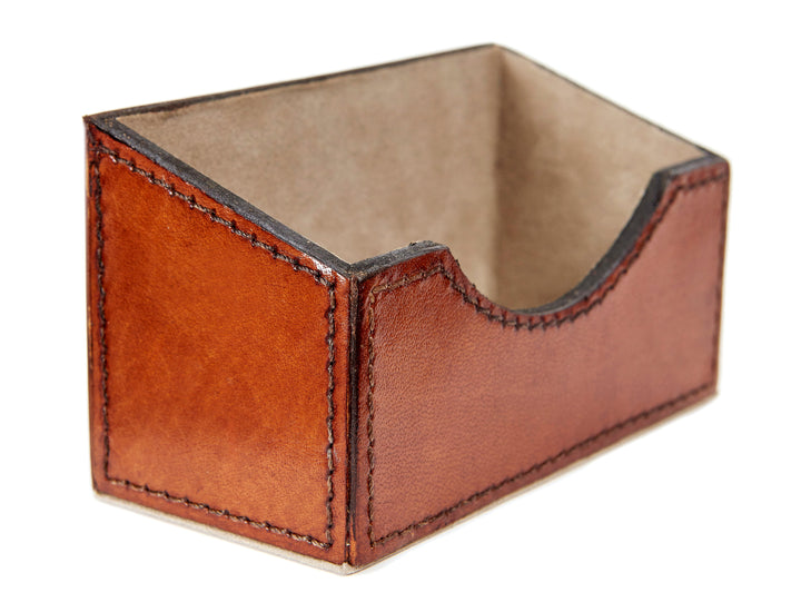 Epsom Classic Tan Leather Coasters
