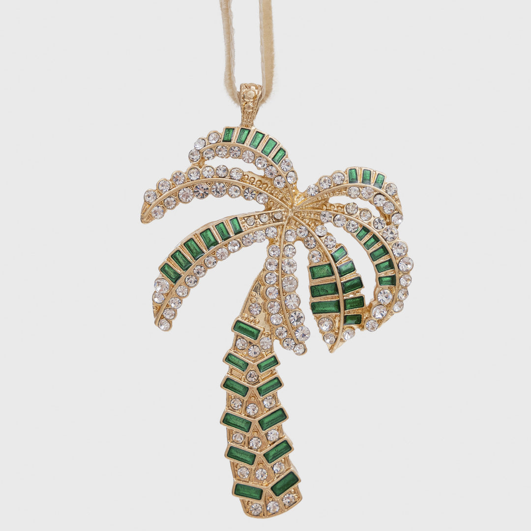 Green Palm Tree Hanging Ornament